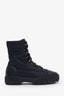 Hermès Black Fabric and Leather 'Fresh' Ankle Boot Size 39