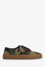 Saint Laurent Camo Canvas Low Top Sneakers Size 43 Mens