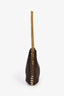 Stella McCartney Dark Brown Vegan Suede Mini Falabella Shoulder Bag