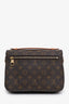Louis Vuitton Monogram Canvas Leather Pochette Metis Crossbody