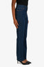 Reformation Blue Denim 'Jax' Stretch High Rise Straight Jeans Size 26