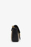 Gucci Beige/Black Diagonal Quilted GG Canvas Marmont Mini Shoulder Bag