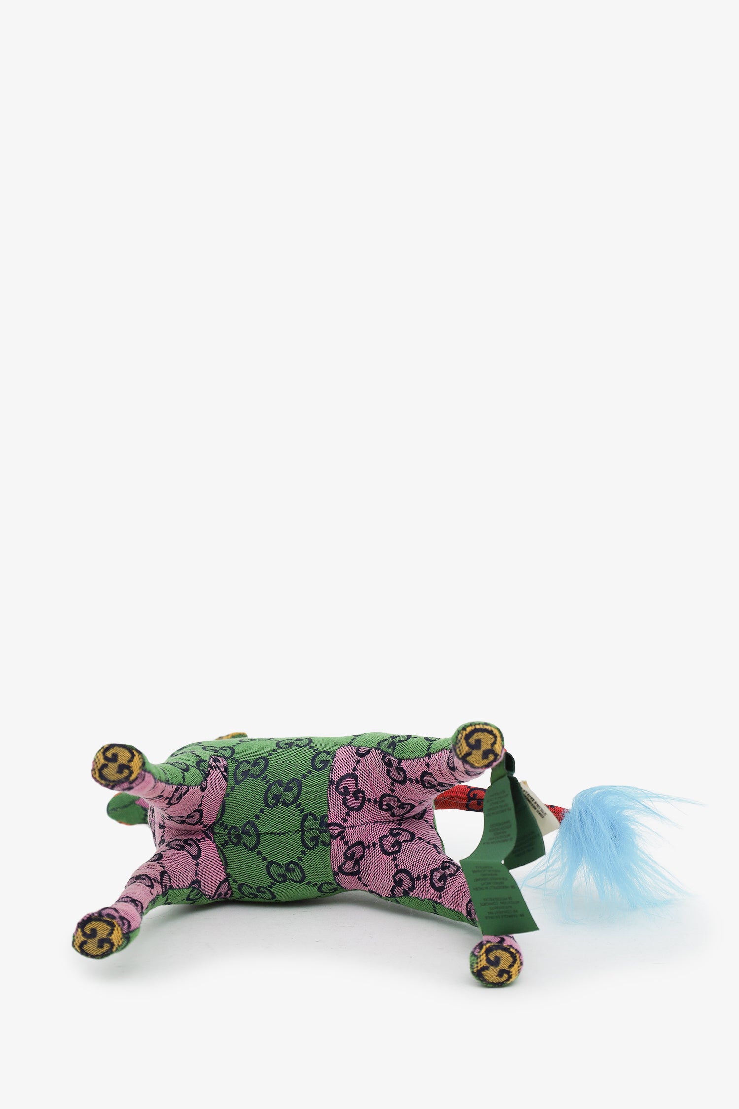 Gucci Green/Multicolour GG Canvas Decorative Stuffed Giraffe