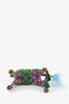 Gucci Green/Multicolour GG Canvas Decorative Stuffed Giraffe