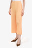 Pleats Please Issey Miyake Orange Wide Leg Pants Size 3