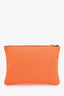 Hermès Orange Neoban MM Multi-Pocket Pouch
