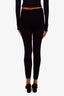 Prada Black Straight Leggings Size 40