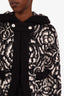 Pre-loved Chanel™ Black/White Wool Camellia CC Cardigan Jacket Size 34