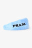 Prada Blue Terrycloth Headband