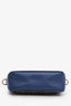 Fendi Blue/Brown Coated Canvas FF Logo Mini Camera Bag with Strap