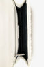 Miu Miu White Leather Embellished Buckle Lady Matelasse Shoulder Bag