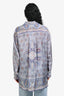 Zimmermann Blue Multicolour Silk Vitali Paisley Print Long Sleeve Shirt Size 0