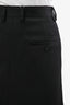 Maison Margiela MM6 Black Wool Blend Maxi Skirt Size 40