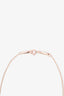 Tiffany & Co. 18K Rose Gold Bean Necklace