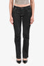 Louis Vuitton Vintage Dark Wash Contrast Stitch Denim Jeans Size 40