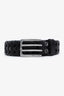 Rag & Bone Black Braided Leather Belt Size 34