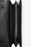 Saint Laurent So Black Chevron Leather Envelope Wallet On Chain