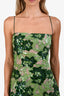 Sau Lee Green Sequined Mini Dress Size 6