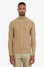 Loro Piana Yellow Baby Cashmere Turtleneck Sweater Size 48 Men's