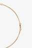 Hermès Gold Tone Amulette Equestre Necklace