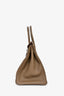 Hermès 2012 Etoupe Clemence Leather Birkin 35