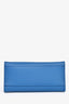 Mansur Gavriel Blue Leather Logo Top Handle with Strap