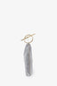 Paco Rabbane Silver/Gold Sparkled Clutch Bag with Chain
