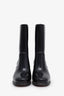 Christian Louboutin Black Rubber Heeled Boots Size 37