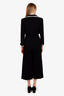 Pre-loved Chanel™ 95P Black CC Halter Neck Jumpsuit with Cropped Jacket Set Size 34