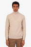 Pal Zileri Beige Cashmere Turtleneck Sweater est Size S Mens