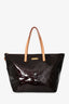 Louis Vuitton 2008 Burgundy Vernis Monogram Bellevue GM
