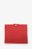 Hermès 2012 Red Leather Ulysse PM Notebook Cover