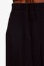 Miu Miu Black Pleated Maxi Length Skirt Size 40