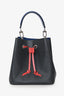 Louis Vuitton Blue/Red Epi Leather NéoNoé BB Bucket Bag