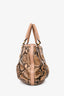 Gucci Pink Python GG Scarlett Tote Bag