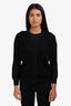 Golden Goose Black Knit Crochet Cardigan Estimated Size S/M