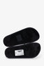Valentino Black Rockstud Rubber Slide Size 35