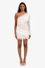 Tularosa White Crochet Off-the-shoulder Dress Size XS