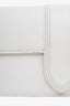 Jacquemus White Leather Le Bambino Long Shoulder Bag