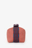 Hermès Red/White/Blue Wool Bride-A-Brac Case