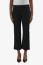 Alexander McQueen Black Tailored Crop Trousers Size 38