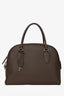 The Row Brown Deerskin 'India 12' Top Handle Bag