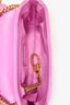 Gucci Purple/Yellow GG Marmont Canvas Leather Super Mini Crossbody Bag