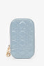 Christian Dior 2022 Blue Patent Leather Lady Dior Call'in Dior Phone Holder