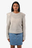 Isabel Marant Grey Merino Wool Sweater Size 38