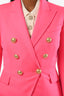 Balmain Pink Double Breasted Blazer Size 36