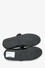 Alaïa Black Perforated Leather Mary Jane Flats Size 37