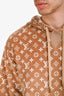Louis Vuitton Brown Velvet Monogram 2010s Hoodie Size M Men's
