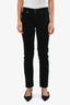 Loro Piana Black Velvet Slim Fitted Pants Size 38