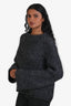 Smythe By Augden Grey Alpaca Turtleneck Sweater Size S